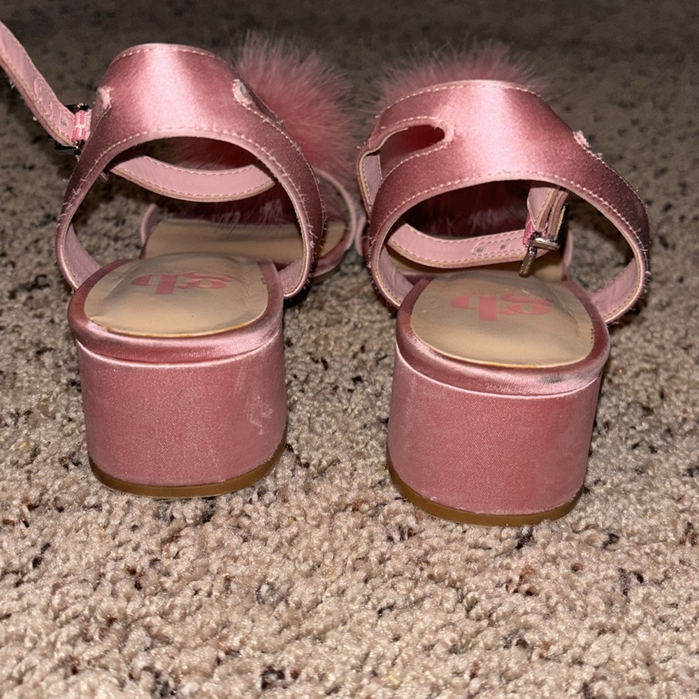 GB Girls' Neela-Girl Feather Heels (Youth) Size 3 - Picture 3 of 5